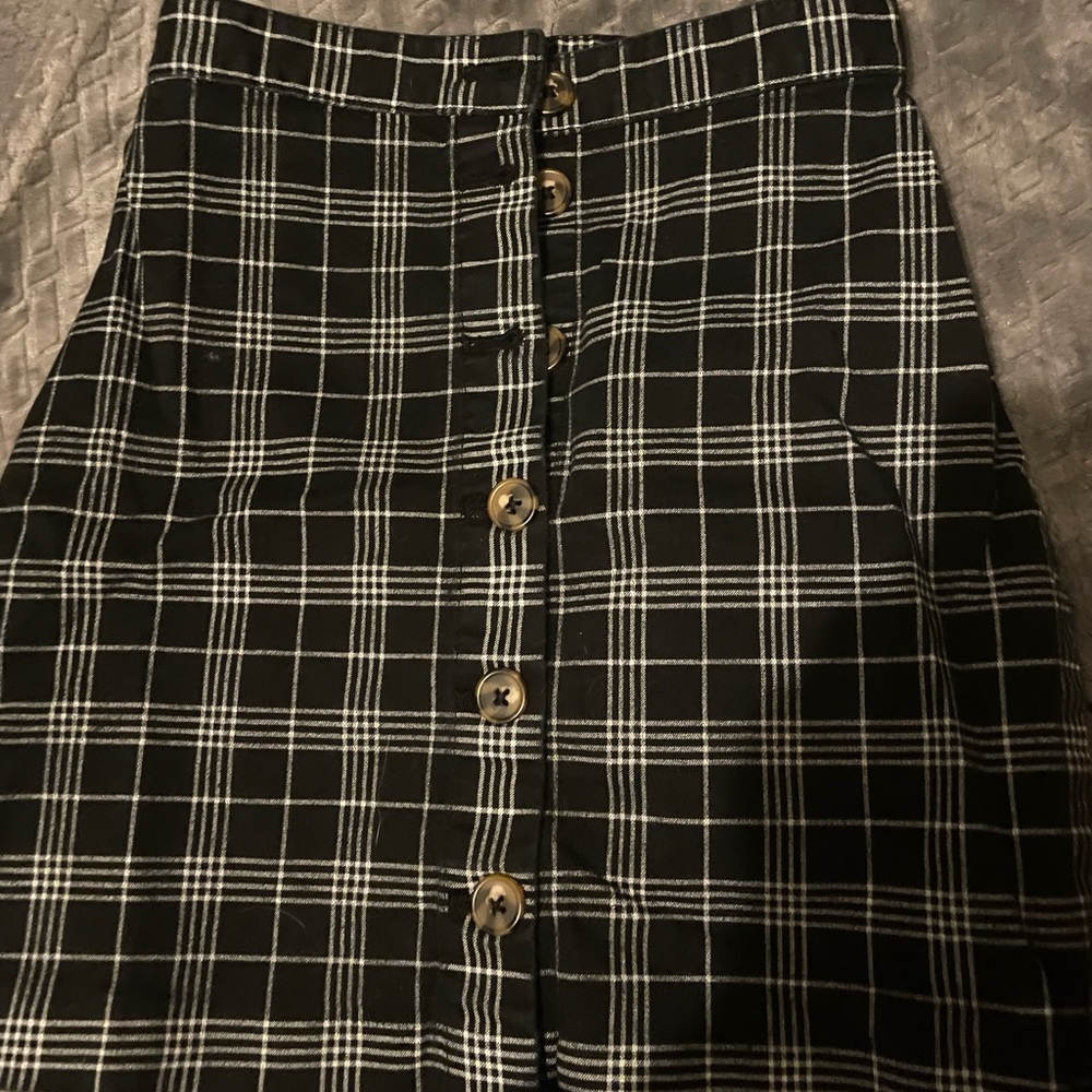 Plaid skirt